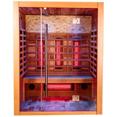 China Computer Control Panel Factory Sauna Manufacturer Far Infrared Sauna Room Good Sauna for sale