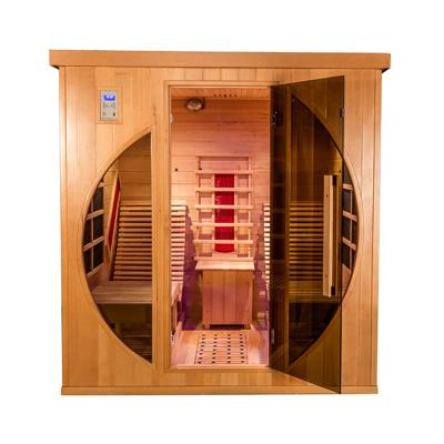 China Wholesale Far Infrared Computer Control Panel Sauna Room With Carbon Heater Infrared Sauna Carbon Panel Home Sauna Spa for sale