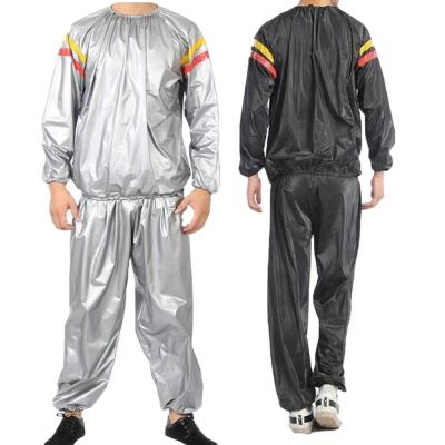 China PVC Sports Sweat Neoprene Sauna Suit Plastic Diet Hot Sweating Suit for sale