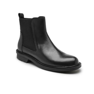 China Custom Wholesale Fashion Designer Waterproof Casual Business Classic Shoes Mens Ankle Dress Chelsea Boots For Men Genuine Leather Upper for sale