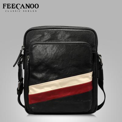 China Other New Genuine Leather Bag Men Shoulder Bag Cowhide Factor Bag Fashion Cross - Body Bag Leisure Men's Bag Wholesale for sale