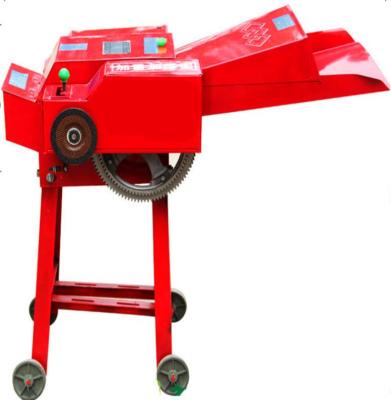 China Straw Hay Forage Chopper Small Mini Cow Chaff Cutter Machine Animal Feed Agricultural Machinery On Sale for sale