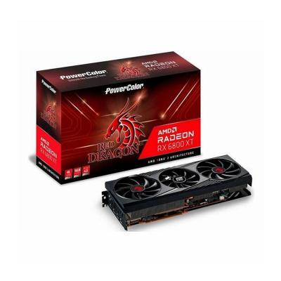 China High Performance Gaming Graphics Card PowerColor 6800XT Desktop Graphics Card en venta