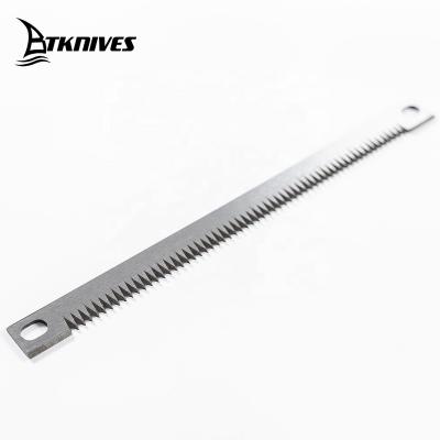 China Garment Shops Custom Reliable Quality Packaging Machine High Speed ​​Steel Serrated Blades for sale