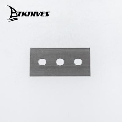 China Quick-change Wholesale Goods High Quality Three Hole Chemical Fiber PET PP Plastic Sheet Slitting Blade for sale