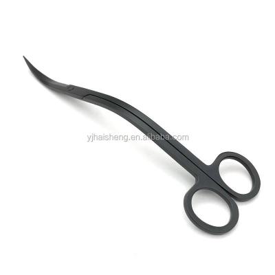 China Viable Professional Stainless Steel Aquarium Aquascaping Wave Scissors for sale