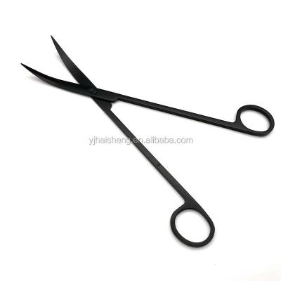 China Sustainable Aquarium Straight Scissors and Curve Scissors for Maintenance Aqua Plant and Garden Trim Small Plant for sale