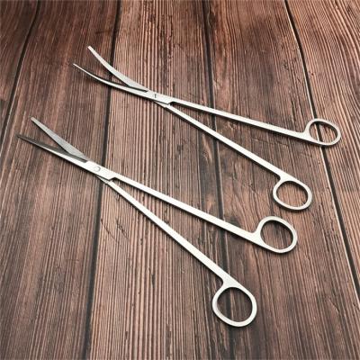 China Viable Aquatic Plants Curved Scissors For Aquarium Landscape 25cm In Length for sale