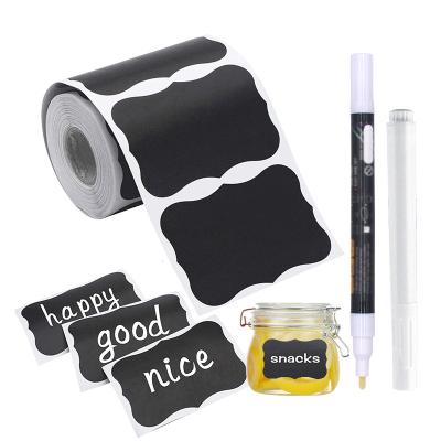 China Waterproof Blackboard Sticker Container Labels Office Stickers for sale