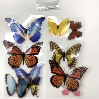 China Custom Life Hard Like Wall Sticker 3D Butterfly Home Decoration for sale