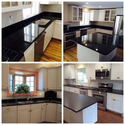 China Competitive Price Black Granite/Shanxi Black Granite Countertop for sale