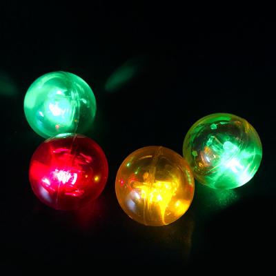 China Sports Toy Toys Light Up Flashy Bouncing Round Rubber Bouncy Ball for sale