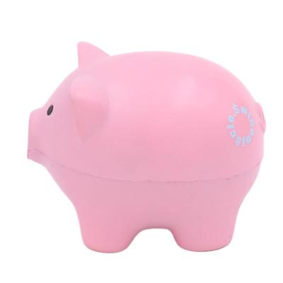 China Cute Promotional Toy Pig Pink Stress Ball For Liberation Stress for sale