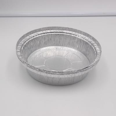 China Microwave Oven Heat Resistant Aluminum Foil Food Bowl Baking Disposable Food Container for sale