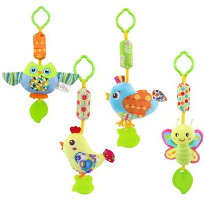 China Hot Quality Baby Bell Baby Teether Non-Toxic Chew Toy Bed Ornaments Baby Stick Wholesale Custom for sale