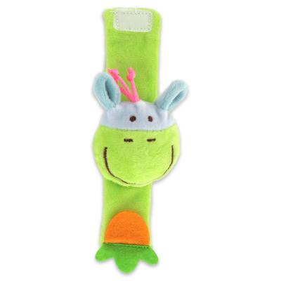 China Animal Popular Plush Rattle Animal Wrist Band Toys Dog Toys Dog Toys Plush for sale