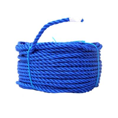 中国 China supplier direct selling durable goods and 3 strand waterproof pe plastic rope 販売のため