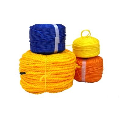 Chine Good Quality Durable Chinese Polyethylene Material Packing Color Rope Hot Selling Twine à vendre