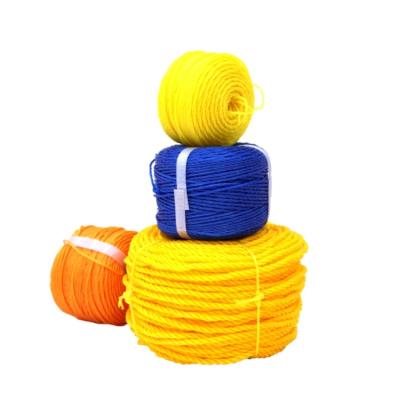 Chine Hot sale factory supply professional durable and high tenacity pe color twine for packing à vendre