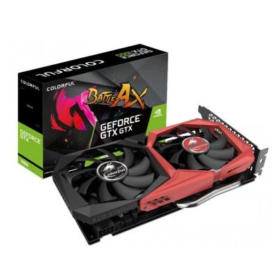 China SUPER GTX 1660s 6GB GeForce GTX 1660 Colorful Desktop 2 Battle AX Gaming Graphics Card Fans GTX Video Card 2 for sale