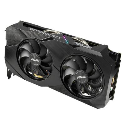 China Desktop For ASUS DUAL RTX 2060 O6G EVO OC 2 Gaming Graphics Card Fans RTX 2060 Video Card 6GB for sale