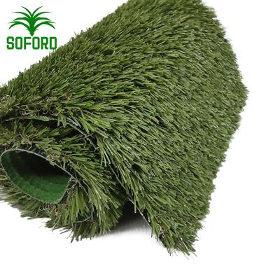 China Garden High Quality synthetic artificial grass turf for garden with 25mm height for sale