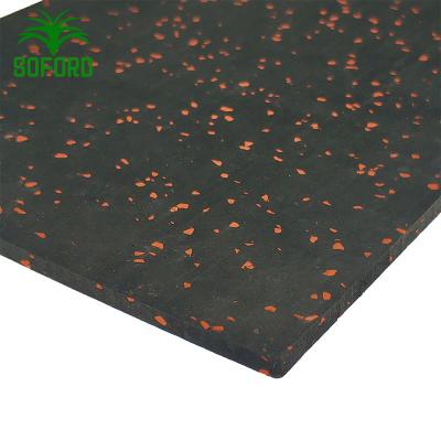 China Gym Fitness homeGym indoor play Factory Price high density gym  rubber flooring roll with 8mm thickness for sale