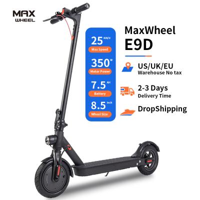 China unisex factory saleectric scooter usa self balancing hot sale best electric electric scooter original E9D front LED china scooter adult scooter for sale