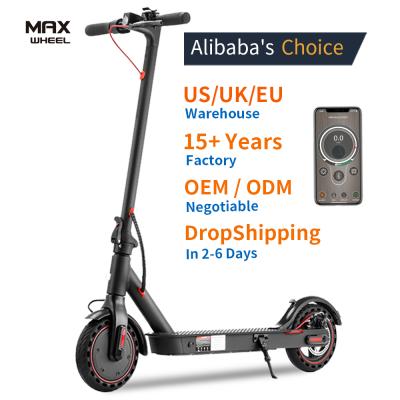 China Max Wheel Unisex E9 Max City Ride Electric Scooters 10 Inch Honeycomb Tire Scooters 400w Adult Foldable Waterproof Spain Warehouse for sale