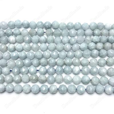 China Hot Sale Trendy Rose Cut Double Star Unique Shape New 8mm Faceted Green Blue Beads For Jewelry Making for sale