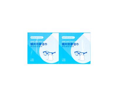 China MOBLE Monolithic Convenient Packing Lens Antifog Glass Wipes for sale