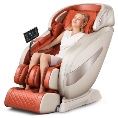 China High Quality Weightless Chair 4d Body Massage Chair Luxury Weightless Vibration Airbag SL Track Massage for sale