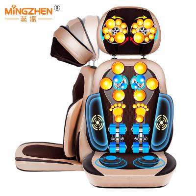 China Leather Body Chair Electric Massager for Neck and Back for sale