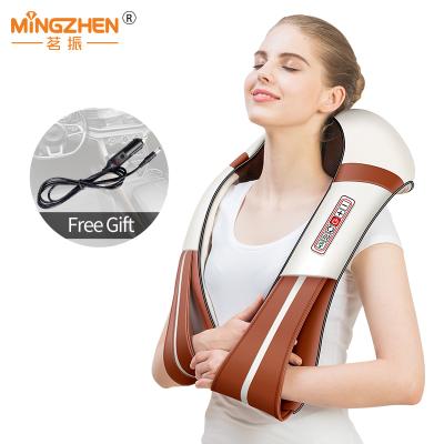 China Car Neck Body U Shaped Cervical Electric Shiatsu Massager Dual Use Home for sale