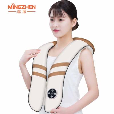 China Multifunctional Body Shock Neck Body Massager Heated Massagem Shawl With Zipper for sale