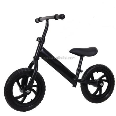 China Good Quality Cheap High Carbon Steel Kid's Single Speed ​​No Pedal Bike 12inch Kids Balance Bike for sale