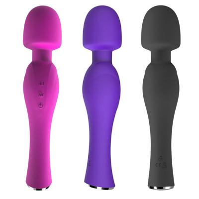 China Full Body Massager Multiple Function Vibrator Wand For Couples Women AV Magic Wand Vibrator Massage Toys Silicone Adult Wand Massager For Sex Orgasm Tool for sale