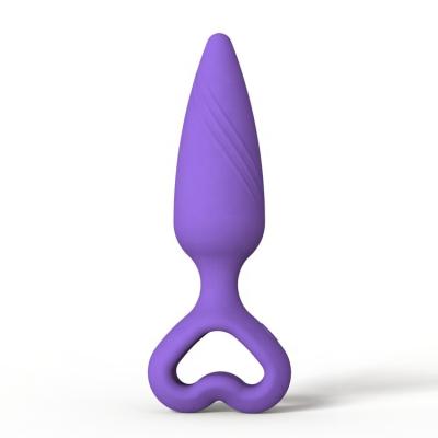 China Super Soft Silicone Backyard Anal Plug Massager For Couples Butt Vaginal Vibrator Waterproof Massive Plug IPX7 Sex Toys For Woman Masturbate for sale