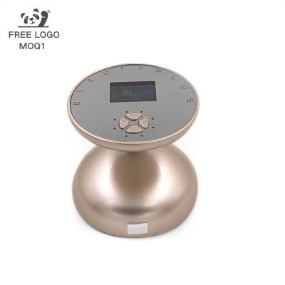 China Dropshipping Custom Logo Flat Belly Burner Anti-Puffiness Handheld Belly Burner Dissolver Cellulite Machine for sale