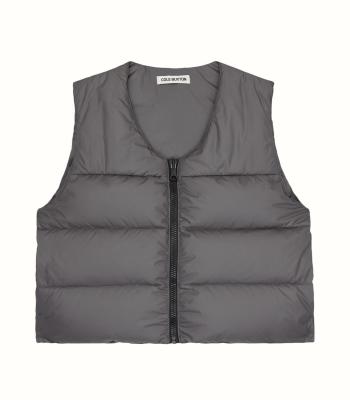 China Hot sale autumn and winteroutdoor windproof jacket all-match down cotton high street vest thickmen's jackets vest for sale