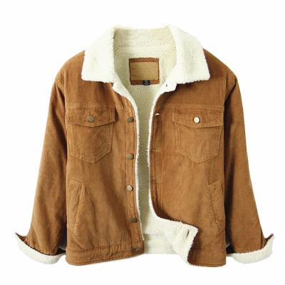 China Retro Reversible Cotton Washed Corduroy Mens Jacket, Cashmere Lining, Mens Jacket for sale