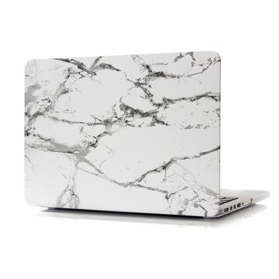 China Custom Classic Painting Dustproof Laptop Shell Cover Marble Hard PC Plastic Case for macbook pro/air 13 inch for sale