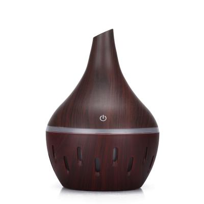 China Household Wooden Grain Spout Humidifier USB Aroma Diffuser for sale