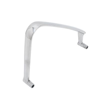 China China Regular Exclusive Factory Price Polished Aluminum Alloy Furniture Accessories Adjustable Office Chair Armrest for sale