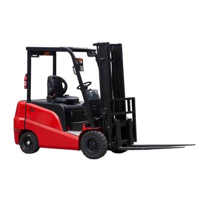 China Building Material Shops Factory Price 1.5 Ton Forklift Electric With Side Shift Four Wheel Balanced Forklift for sale