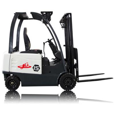 China Building material shops hot sale lifting forklift 1.5t small electric four wheel forklift all terrain forkliftlight energy forklift new for sale