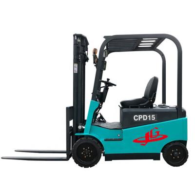 China Building Material Shops 2023 Hot Selling Forklift Brand New 1.5t 1500kg With Price Nice Electric Forklift for sale