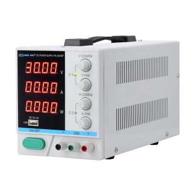 China DC Voltage Lab Power Supply 30V10A DC Set Adjustable Change 3010 USB LED Power Supply Repair 4-Digit Fill Tool for sale