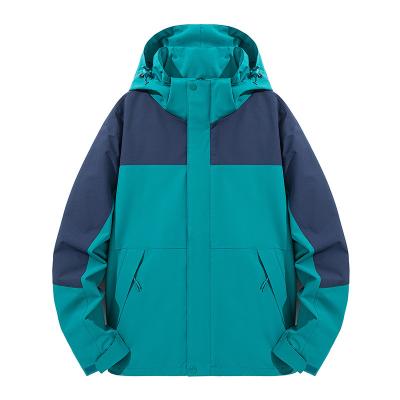 China Waterproof 2023 New Arrival 3 In A Winter Fleece Inner Jacket For Men Thermal Fleece Hoodie Out Sports Jackets With Zipper for sale