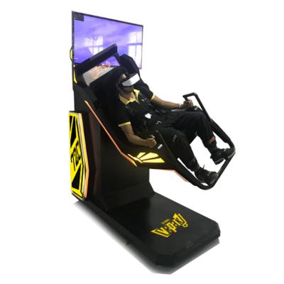 China Mall 720 degree flying roller coaster simulator rotating chair virtual reality 9d 360 degree rotation vr chair for sale